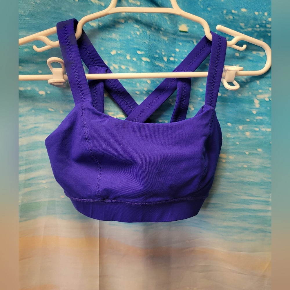 Lululemon Purple Yoga All Sport Bra Size 4